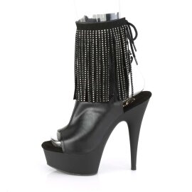 Pleaser Bottines DELIGHT-1018RSF Noir EU-35/US-5