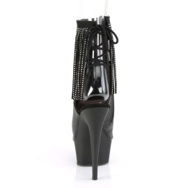Pleaser Bottines DELIGHT-1018RSF Noir EU-35/US-5