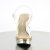 Fabulicious ELEGANT-408 Sandales à plateforme Chrome Transparent Or