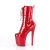 Pleaser ENCHANT-1040 Bottines à plateforme Revêtement laqué Rouge