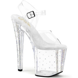 Pleaser ENCHANT-708RS-01 Sandales à plateforme...