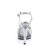Fabulicious FLAIR-419 Sandales gothiques Transparent Paillettes Argent
