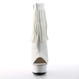 Pleaser Bottines DELIGHT-1019 Blanc EU-35/US-5