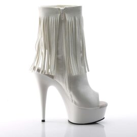 Pleaser Bottines DELIGHT-1019 Blanc EU-35/US-5