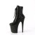 Pleaser FLAMINGO-1020RS Bottines à plateforme Strass Noir