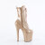 Pleaser FLAMINGO-1040GP Bottines à plateforme Revêtement laqué Paillettes Or