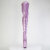 Pleaser FLAMINGO-3020GP Cuissardes à plateforme Revêtement laqué Paillettes Lilas