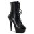 Pleaser Bottines DELIGHT-1020 Noir EU-35/US-5