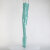 Pleaser FLAMINGO-3021GP Cuissardes à plateforme Revêtement laqué Paillettes Turquoise
