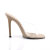 Fabulicious GALA-01 Mules Transparent Beige