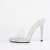 Fabulicious GALA-01DML Mules Transparent Strass Argent