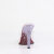 Fabulicious GALA-01DMM Mules Transparent Strass Lilas