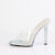Fabulicious GALA-01DSP Mules Transparent Strass