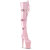 Pleaser INFINITY-3028 Cuissardes à plateforme Transparent Strass Rose
