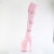Pleaser INFINITY-3028 Cuissardes à plateforme Transparent Strass Rose
