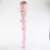 Pleaser INFINITY-3028 Cuissardes à plateforme Transparent Strass Rose