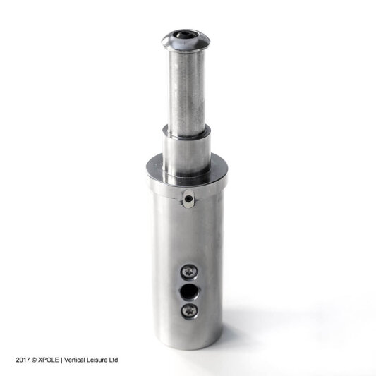 X-Pole Adaptateur Supérieur pour Support de Plafond Ball Mount Chrome