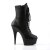 Pleaser Bottines DELIGHT-1020 Noir EU-35/US-5