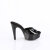 Fabulicious MARTINI-501 Mules à plateforme Revêtement laqué Noir