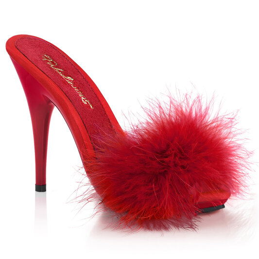 Fabulicious POISE-501F Mules Rouge