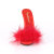 Fabulicious POISE-501F Mules Rouge