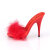 Fabulicious POISE-501F Mules Rouge