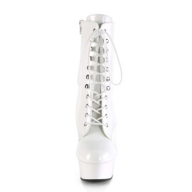 Pleaser Bottines DELIGHT-1020 Blanc EU-40/US-10
