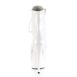 Pleaser Bottines DELIGHT-1020 Blanc EU-40/US-10