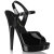 Fabulicious SULTRY-609 Sandales à plateforme Revêtement laqué Noir