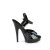 Fabulicious SULTRY-609 Sandales à plateforme Revêtement laqué Noir