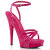 Fabulicious SULTRY-638 Sandales à plateforme Revêtement laqué Rose