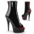 Pleaser Bottines DELIGHT-1025 Noir Rouge EU-35/US-5