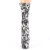 Pleaser ADORE-1002DP Bottines à plateforme Tissu Noir Blanc EU-36 / US-6