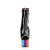 Pleaser ADORE-1018RC-02 Bottines à plateforme Revêtement laqué Chrome Noir Multicolore EU-37 / US-7