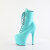 Pleaser ADORE-1020 Bottines à plateforme Revêtement laqué Turquoise EU-37 / US-7