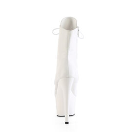 Pleaser ADORE-1020 Bottines à plateforme Similicuir Blanc EU-43 / US-13