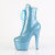 Pleaser ADORE-1020GP Bottines à plateforme Revêtement laqué Paillettes Bleu pastel EU-35 / US-5