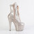 Pleaser ADORE-1020GP Bottines à plateforme Revêtement laqué Paillettes Beige Marron EU-42 / US-12