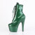 Pleaser ADORE-1020GP Bottines à plateforme Revêtement laqué Paillettes Vert EU-36 / US-6