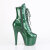 Pleaser ADORE-1020GP Bottines à plateforme Revêtement laqué Paillettes Vert EU-39 / US-9