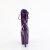 Pleaser ADORE-1020GP Bottines à plateforme Revêtement laqué Paillettes Lilas foncé EU-35 / US-5