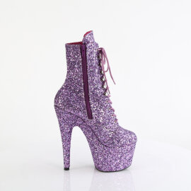 Pleaser ADORE-1020GWR Bottines à plateforme Paillettes Lavande EU-35 / US-5