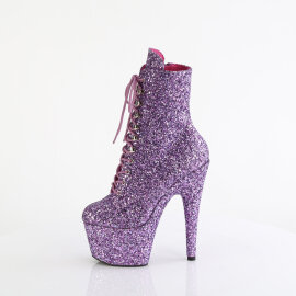 Pleaser ADORE-1020GWR Bottines à plateforme Paillettes Lavande EU-36 / US-6