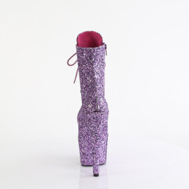 Pleaser ADORE-1020GWR Bottines à plateforme Paillettes Lavande EU-36 / US-6
