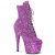 Pleaser ADORE-1020GWR Bottines à plateforme Paillettes Lavande EU-36 / US-6