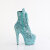 Pleaser ADORE-1020GWR Bottines à plateforme Paillettes Turquoise EU-39 / US-9