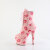 Pleaser ADORE-1020KISSES Bottines à plateforme Similicuir Rose EU-41 / US-11
