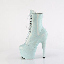 Pleaser ADORE-1020SDG Bottines à plateforme Paillettes Bleu EU-35 / US-5
