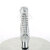 Pleaser ADORE-1020SQ-02 Bottines à plateforme Chrome Holo Paillettes Argent EU-35 / US-5