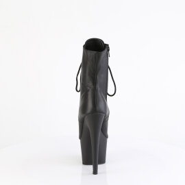 Pleaser ADORE-1021 Bottines à plateforme Cuir Noir EU-41 / US-11